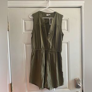 Gap Drawstring Sleeveless Dress